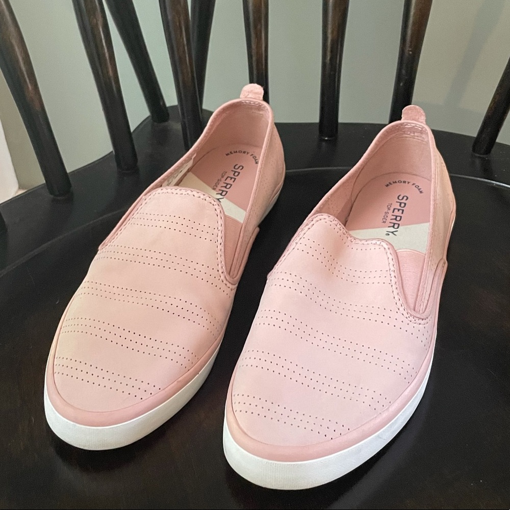 Sperry Women's Sailor Perforated Slip On Sneaker